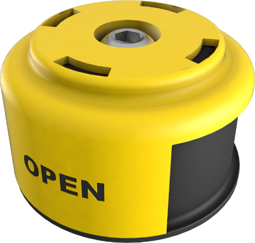 Positionsanzeiger in MVQ Ventilsensor