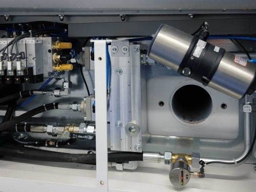 外模磨床冷却液供应的详细视图