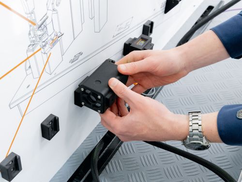 不需要的传感器被放入存储盒