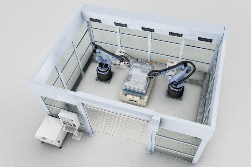 文章的预告图片： 生产线末端测试台. 从追踪与追溯到识别，ifm可为电池组生产线末端测试台提供各种可靠的解决方案。