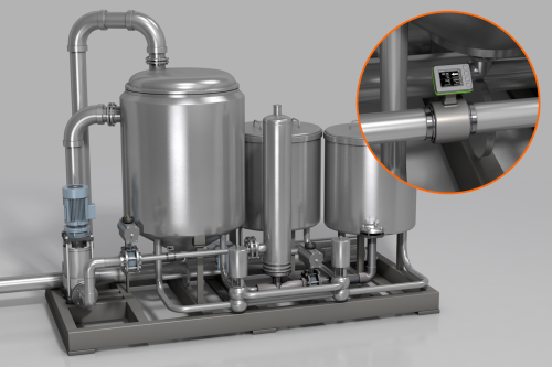 文章的预告图片： Optimise processes with monitoring of CIP systems. Cleaning processes directly in the plant ensure strict hygiene standards