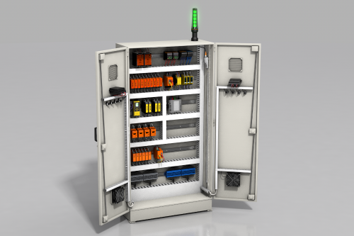 Ensuring process quality with effective control cabinet monitoring