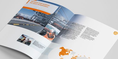 文章的预告图片： Catalogue: Sensors and systems for port automation. An extremely wide product range provides sufficient flexibility to meet customer requirements in the port industry.