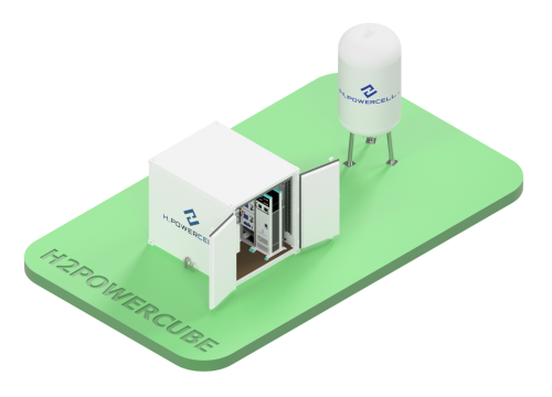Grafik des H2 Powercube