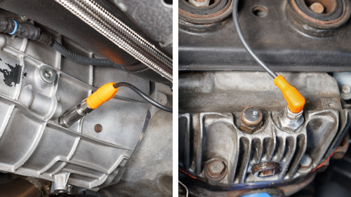 gearbox and differential temperature measuring on racecar