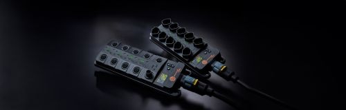 配备M12连接器（CR2042）和德驰连接器（CR2052）的坚固I/O模块