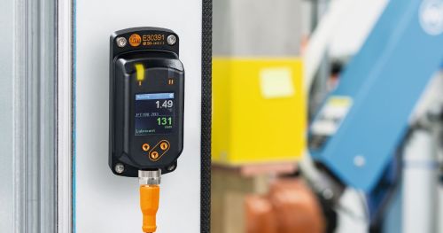 安装在设备上的IO-Link显示器