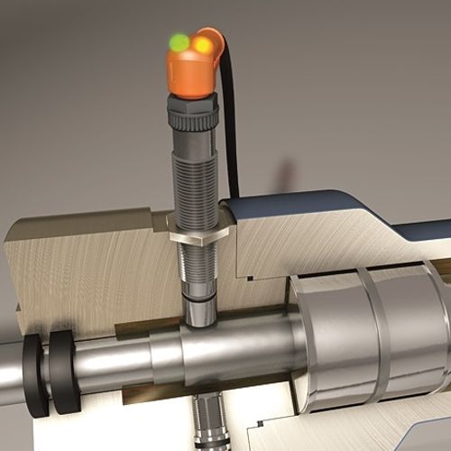 Zylindersensor in Hydraulikzylinder