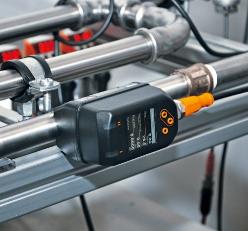 集成压力和温度传感器的量热式压缩空气流量计 - ifm