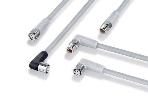 文章的预告图片： 适用于卫生和潮湿区域的M8连接技术. 采用轮廓加工螺母、振动保护装置以及适用于食品行业的材料，即使手动紧固也可实现最优的密封