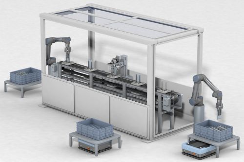 文章的预告图片： 软包电芯的电解液加注. 利用软硬件解决方案可靠控制电芯电解液加注并监测过程值