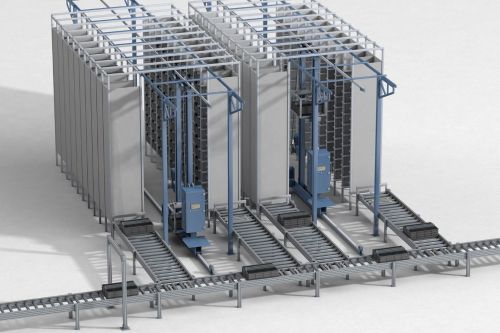 文章的预告图片： 采用支架概念设计的电池生产. 利用ifm的追踪与追溯解决方案在化成和老化期间持续关注电池电芯。