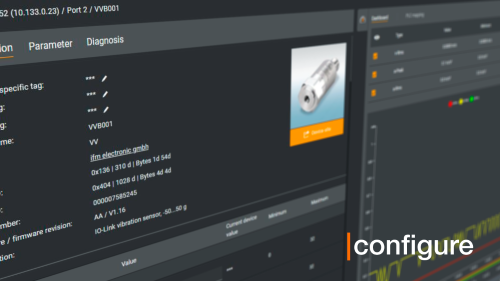文章的预告图片： moneo configure：参数设置软件. 用于对IO-Link设备和ifm IO-Link主站进行参数设置和管理的应用程序。
