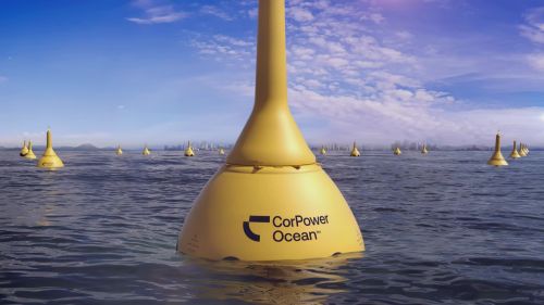 文章的预告图片： CorPower Ocean. Converting waves into electricity with automation solutions by ifm