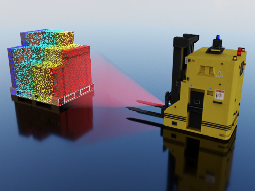 文章的预告图片： 自动导引叉车. ifm可提供广泛的产品/解决方案，为障碍物检测、防碰撞、托盘检测以及定位和导航提供支持。