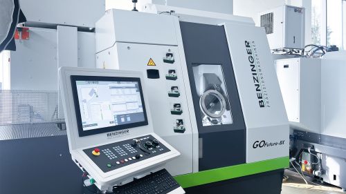 文章的预告图片： Benzinger. Benzinger采用了ifm的无缝数字化解决方案