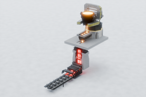 文章的预告图片： 连铸机. 了解ifm传感器如何提升钢铁生产中的连铸工艺，有效减少废料，预防停机，确保零件无任何瑕疵。