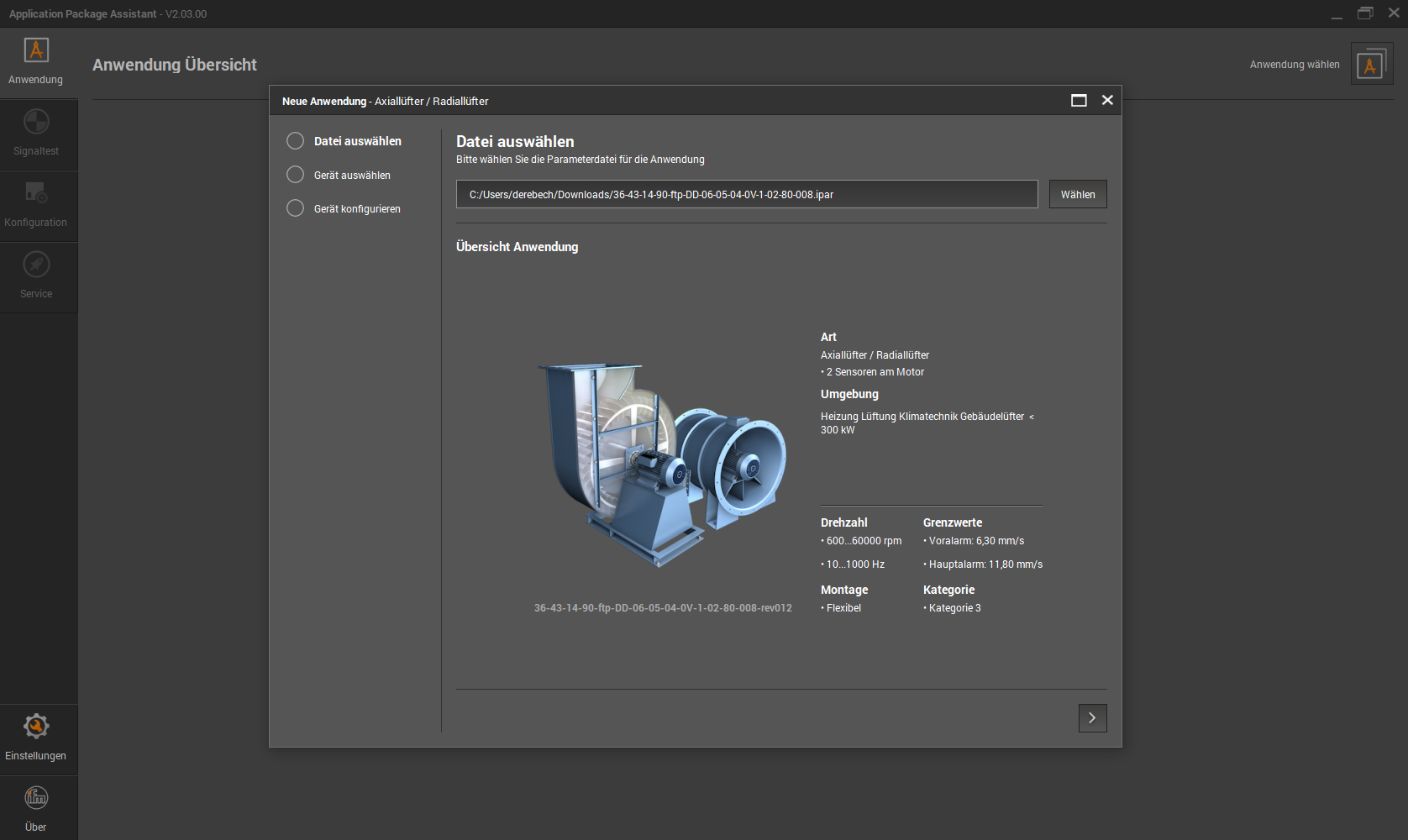 振动分析模块和加速度传感器的集成 - ifm